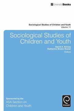 Cover Sociological Studies of Children and Youth