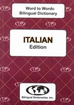 English-Italian & Italian-English Word-to-Word Dictionary - Sesma, C.