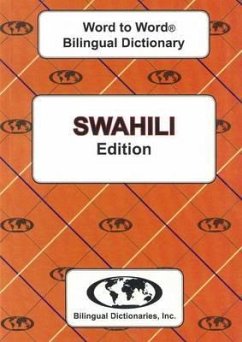 Cover English-Swahili & Swahili-English Word-to-Word Dictionary