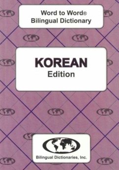 Cover English-Korean & Korean-English Word-to-Word Dictionary