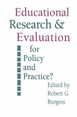 Education Research and Evaluation: For Policy and Practice? (eBook, PDF)