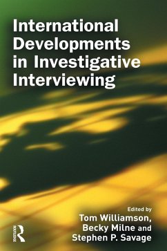 Cover International Developments in Investigative Interviewing (eBook, ePUB)