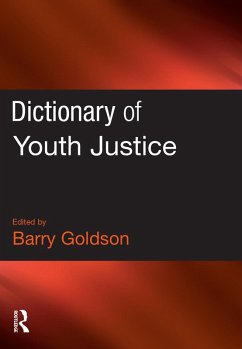 Cover Dictionary of Youth Justice (eBook, ePUB)