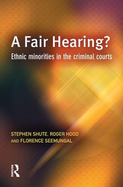 A Fair Hearing? (eBook, PDF) - Shute, Stephen; Hood, Roger; Seemungal, Florence