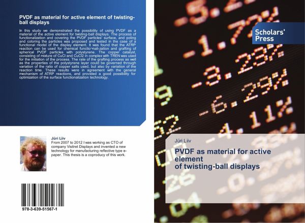 PVDF as material for active element of twisting-ball displays PVDF as material for active element of twisting-ball displays