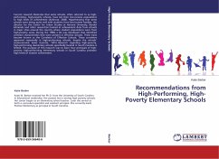 Recommendations from High-Performing, High-Poverty Elementary Schools