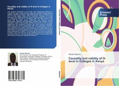 Causality and validity of O-level in Colleges in Kenya - Gatumu, Haniel