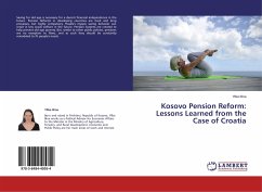 Kosovo Pension Reform: Lessons Learned from the Case of Croatia - Bina, Yllka