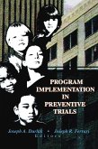 Program Implementation in Preventive Trials (eBook, ePUB)