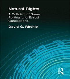 Natural Rights (eBook, ePUB) - Ritchie, David G