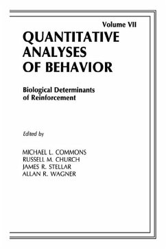 Biological Determinants of Reinforcement (eBook, ePUB)