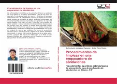 Procedimientos de limpieza en una empacadora de sándwiches