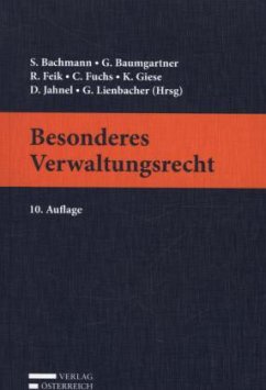 Besonderes Verwaltungsrecht (f. Österreich)