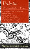 Fabeln: 105 Tiergeschichten in Versen (Die beraubte Fabel + Das Glück und der Traum + Phyllis und der Vogel + Das Wiesel und die Hühner + Das Reiterpferd + Der Fuchs + Der Roßkäfer und mehr) (eBook, ePUB)