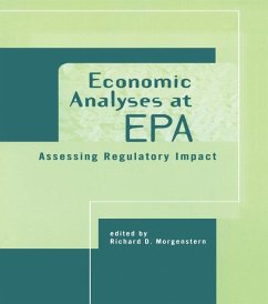 Economic Analyses at EPA (eBook, ePUB) - Morgenstern, Richard D.