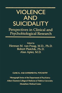 Cover Violence And Suicidality : Perspectives In Clinical And Psychobiological Research (eBook, ePUB)