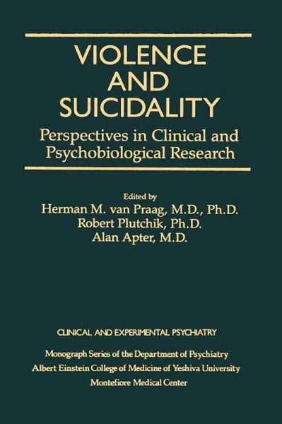 Violence And Suicidality : Perspectives In Clinical And Psychobiological Research (eBook, ePUB)