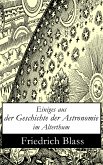 Einiges aus der Geschichte der Astronomie im Alterthum (eBook, ePUB)