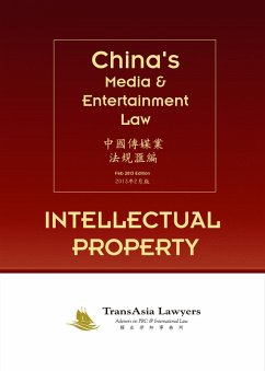 Cover China's Media & Entertainment Law: Intellectual Property (eBook, ePUB)