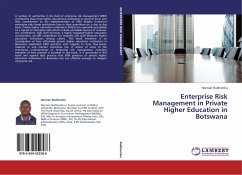 Enterprise Risk Management in Private Higher Education in Botswana - Rudhumbu, Norman