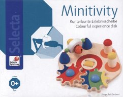 Selecta 62036 - Minitivity, Motorik-Activity-Center, Holz 14 cm