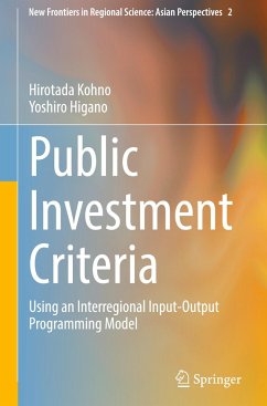 Public Investment Criteria - Kohno, Hirotada;Higano, Yoshiro