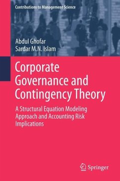 Corporate Governance and Contingency Theory - Ghofar, Abdul;Islam, Sardar M.N.