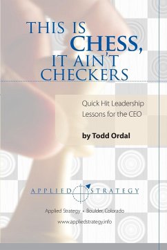 This Is Chess, It Ain't Checkers - Ordal, Todd