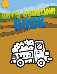 Boy's Doodling Book Cover Boy's Doodling Book