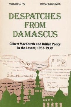 Despatches from Damascus - Fry, Michael G; Rabinovich, Itamar
