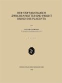 Der Stoffaustausch Zwischen Mutter und Frucht Durch die Placenta Der Stoffaustausch Zwischen Mutter und Frucht Durch die Placenta