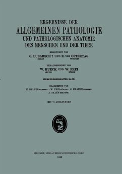 Ergebnisse der Allgemeinen Pathologie und Pathologischen Anatomie des Menschen und der Tiere - Beller, K.;Frei, W.;Krause, W