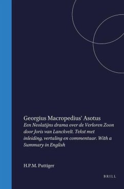 Georgius Macropedius' Asotus Cover Georgius Macropedius' Asotus