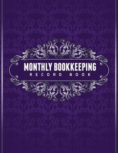 Monthly Bookkeeping Record Book - Publishing Llc, Speedy