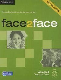 Cover Face2face Advanced Teacher's Book with DVD