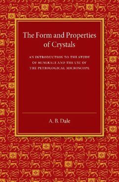 Cover The Form and Properties of Crystals