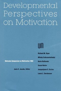 Nebraska Symposium on Motivation, 1992, Volume 40 - Nebraska Symposium