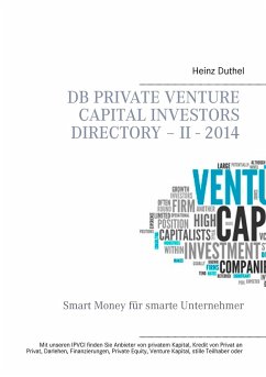 DB Private Venture Capital Investors Directory ¿ II - 2014 - Duthel, Heinz