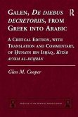 Galen, De diebus decretoriis, from Greek into Arabic