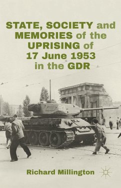 State, Society and Memories of the Uprising of 17 June 1953 in the Gdr - Millington, R.
