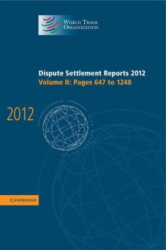 Dispute Settlement Reports 2012 - World Trade Organization