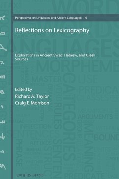 Reflections on Lexicography - Society Of Biblical Literature