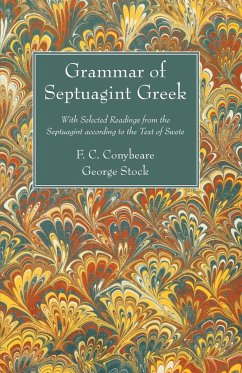 Grammar of Septuagint Greek