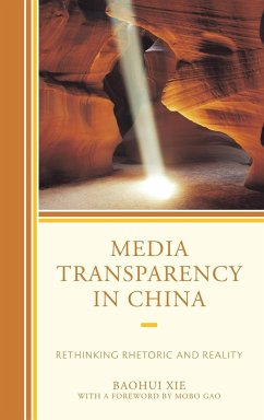 Media Transparency in China - Xie, Baohui