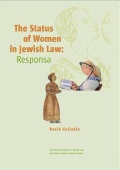 The Status of Women in Jewish Law - Golinkin, David