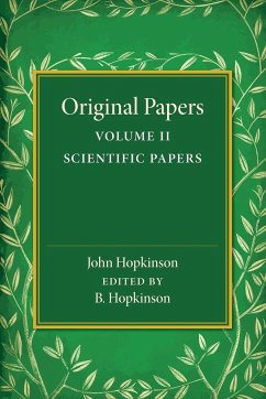 Original Papers of John Hopkinson - Hopkinson, John