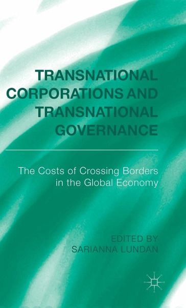 Transnational Corporations and Transnational Governance Transnational Corporations and Transnational Governance