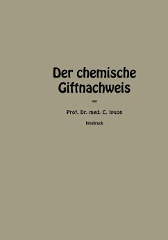 Der chemische Giftnachweis - Ipsen, Carl