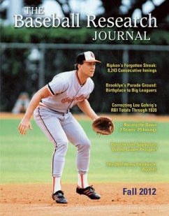 Baseball Research Journal (Brj), Volume 41 #2 - Society for American Baseball Research (Sabr)