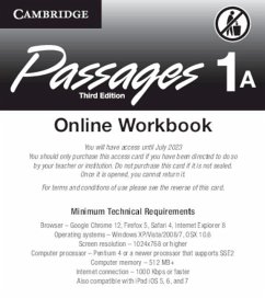 Passages Level 1 Online Workbook a Activation Code Card - Richards, Jack C.; Sandy, Chuck